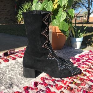 Jeffrey Campbell studded boot
